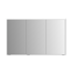 LED-Spiegelschrank 'KHX' weiß Hochglanz 120,4 x 74 x 14,2 cm