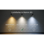 LED-Spiegelschrank 'KHX' weiß Hochglanz 120,4 x 74 x 14,2 cm