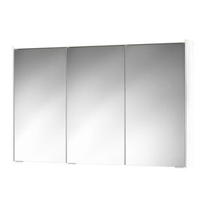 LED-Spiegelschrank 'KHX' weiß matt 120,4 x 74 x 14,2 cm