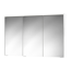 LED-Spiegelschrank 'KHX' weiß matt 120,4 x 74 x 14,2 cm