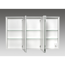LED-Spiegelschrank 'KHX' anthrazit Hochglanz 120,4 x 74 x 14,2 cm