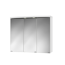 LED-Spiegelschrank 'Ancona' weiß Hochglanz 82,5 x 69,1 x 25 cm