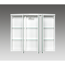 LED-Spiegelschrank 'Ancona' weiß Hochglanz 82,5 x 69,1 x 25 cm