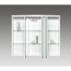 LED-Spiegelschrank 'Ancona' weiß Hochglanz 82,5 x 69,1 x 25 cm