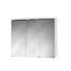 Verkleinertes Bild von LED-Spiegelschrank 'Ancona' weiß 80,4 x 74 x 14,2 cm