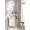 LED-Spiegel 'Organic' 89 x 55,5 x 3 cm