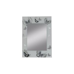 Siebdruckspiegel 'Butterfly' 50 x 70 cm