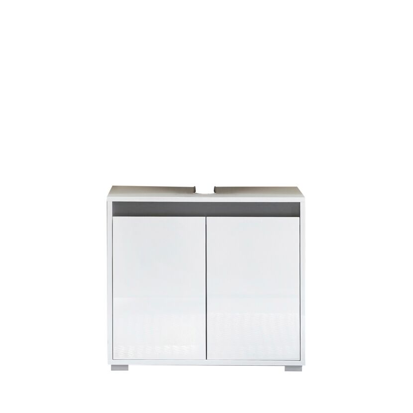 Waschbeckenunterschrank 'Sol' weiß lackiert 67 x 60 x 36 cm