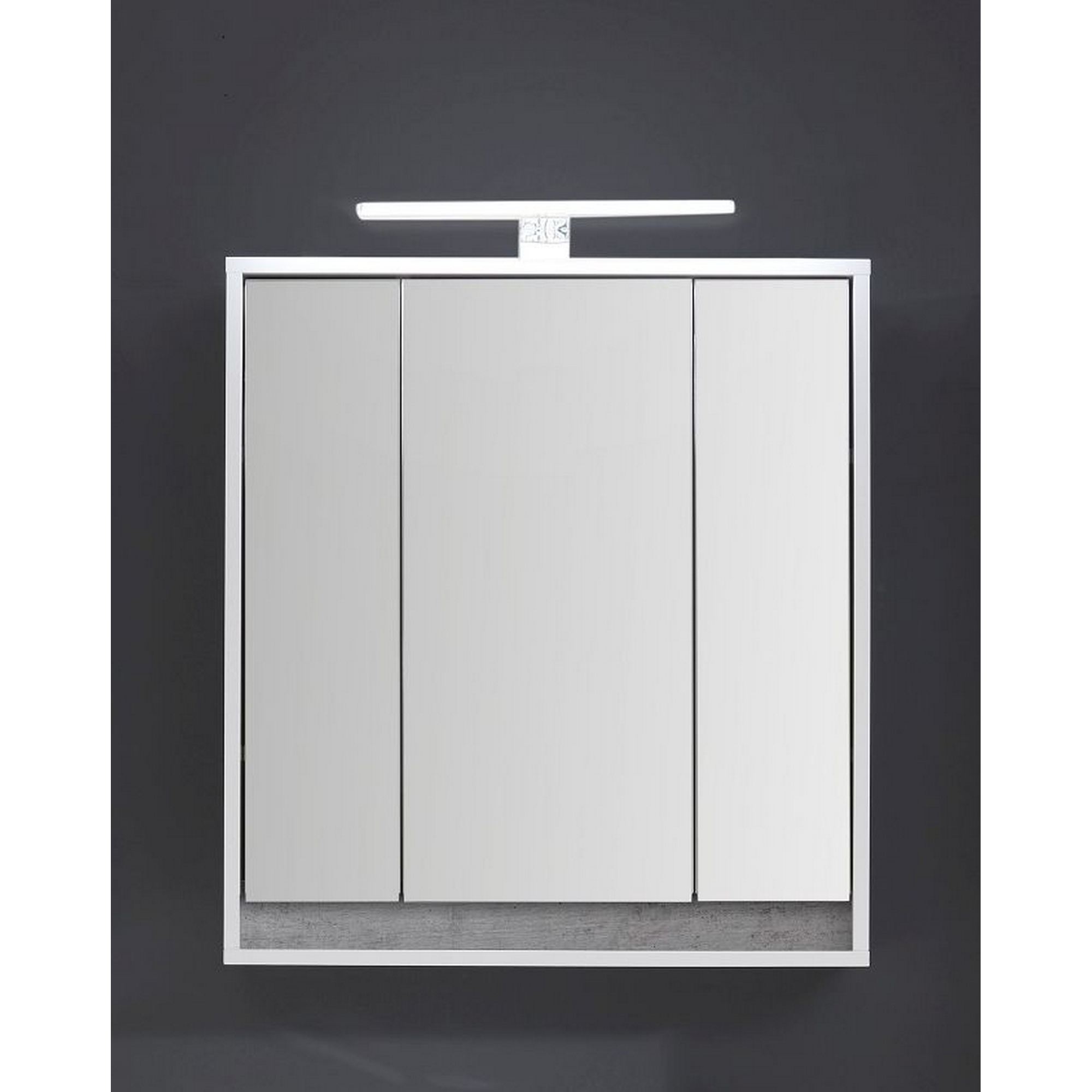 Spiegelschrank 'Sol' weiß 67 x 73 x 18 cm