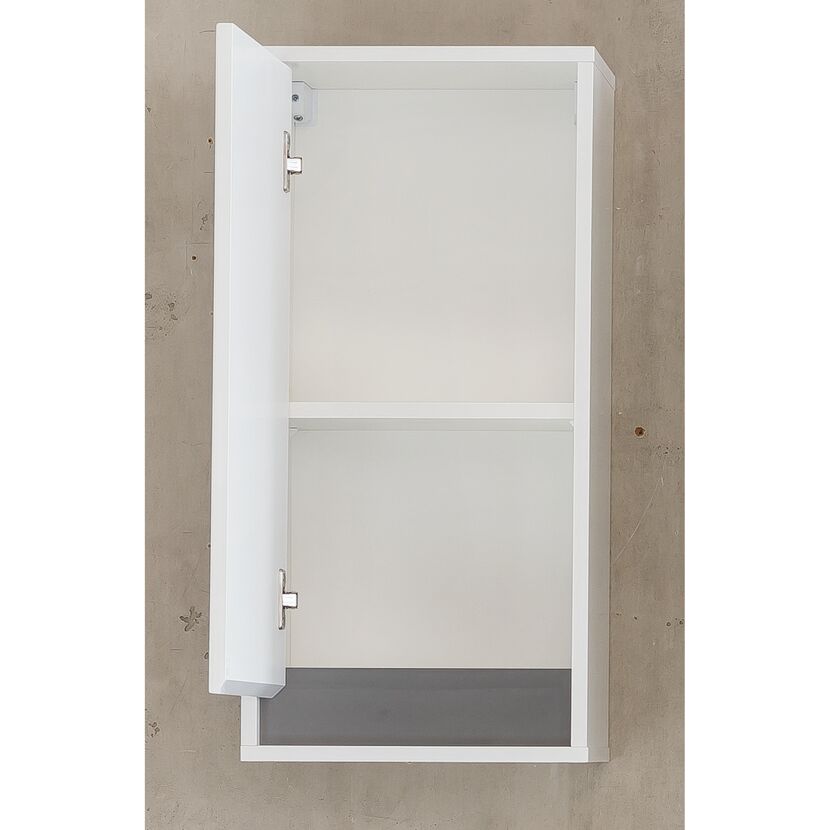 Hängeschrank 'Sol' weiß lackiert 35 x 73 x 23 cm