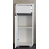Standschrank 'Sol' weiß 35 x 89 x 31 cm, inkl. 5 Wechselblenden