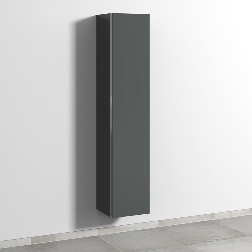 Hochschrank '3way' anthrazit matt 30 x 170 x 34,5 cm