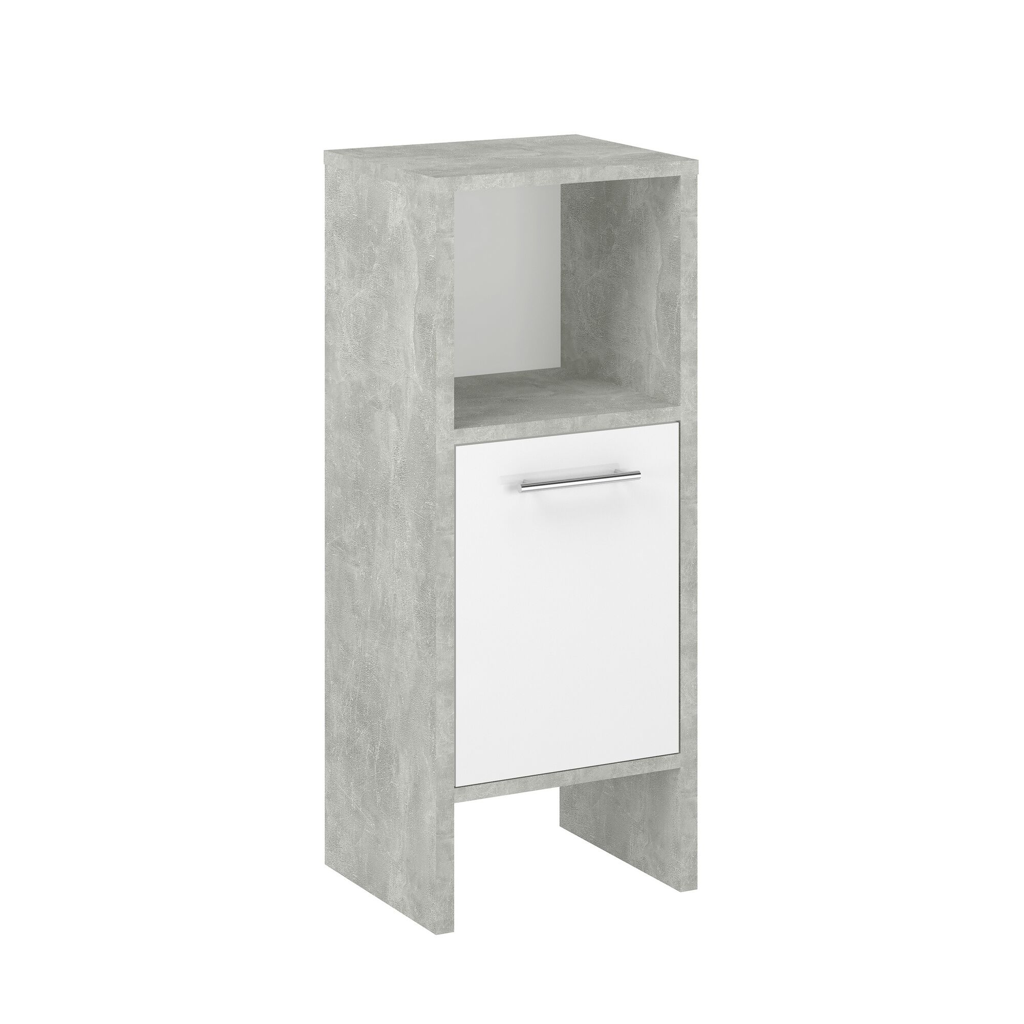 Beistellschrank LAHTI Beton Weiß