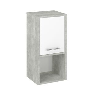Hängeschrank 'Lahti' weiß 33 x 68 x 28 cm