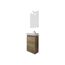Waschbeckenunterschrank mit Spiegel