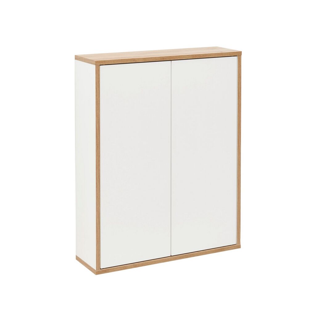 Hängeschrank 'Finn' weiß lackiert 60 x 75 x 20,5 cm