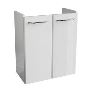 Waschbeckenunterschrank 'Milano' weiß glänzend 52 x 61 x 27,5 cm