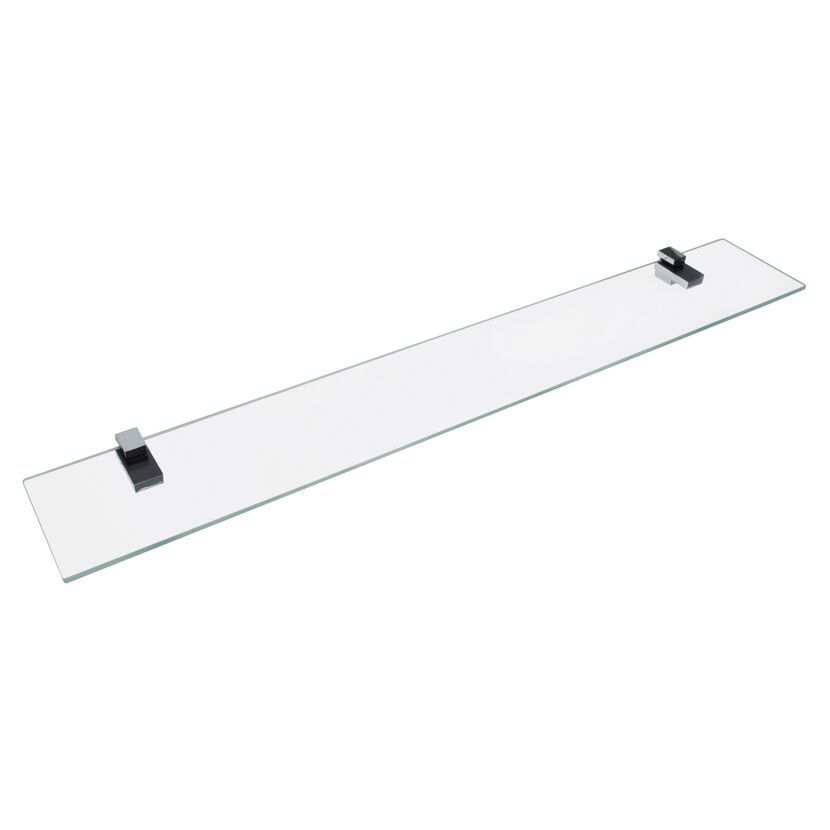 Glasablage klar 80 x 12 cm