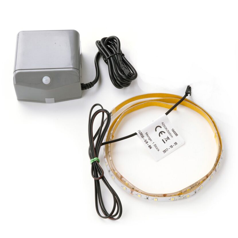 LED-Beleuchtung für Keramik-/Gussmarmorwaschtische kaltweiß 90 cm