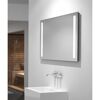 LED-Spiegel 'Silver Stream' 80 x 60 cm