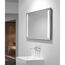 LED-Spiegel 'Silver Stream' 80 x 60 cm