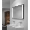 LED-Spiegel 'Silver Stream' 100 x 70 cm
