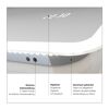 LED-Spiegel 'Silver Sunshine 2.0' 120 x 70 cm