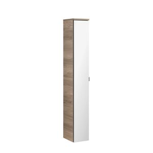 Hochschrank 'Luxor' braun 20,5 x 139,5 x 26,5 cm links