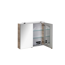 LED-Spiegelschrank 'Luxor' braun 80 x 68 x 16 cm