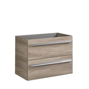 Waschbeckenunterschrank 'Luxor' braun 79,5 x 60,5 x 45 cm