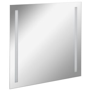 Wandspiegel 'Linear' mit LED-Beleuchtung 75 x 80 cm