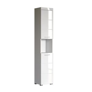 Hochschrank 'Amanda' weiß glänzend 37 x 190 x 31 cm