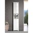Hochschrank 'Amanda' weiß glänzend 37 x 190 x 31 cm