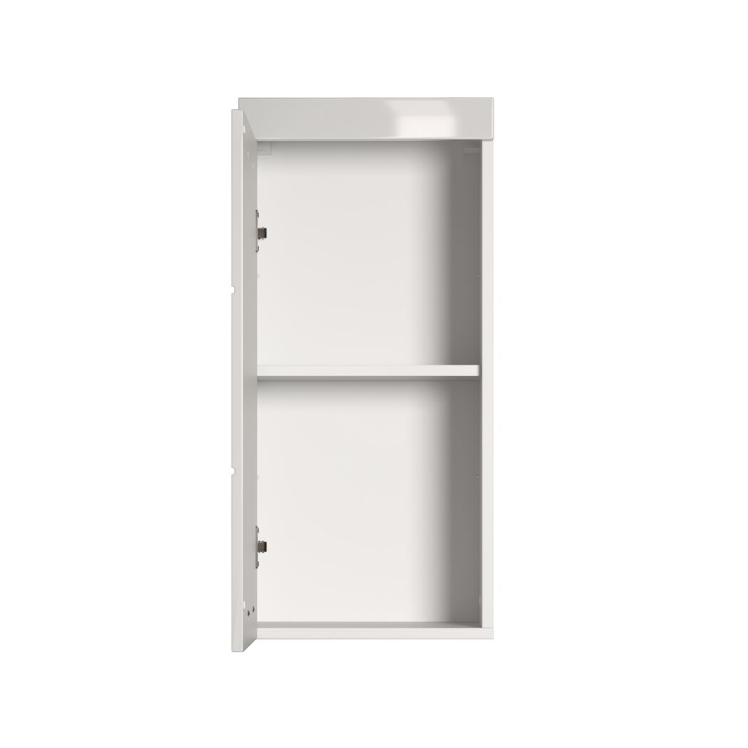 Hängeschrank 'Amanda' weiß glänzend 37 x 77 x 23 cm