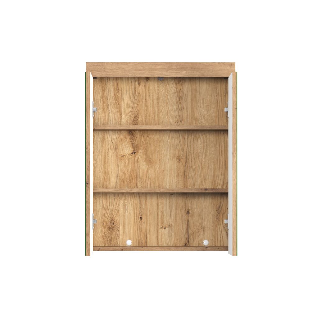 Spiegelschrank 'Amanda' braun matt 60 x 77 x 17 cm