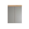 Spiegelschrank 'Amanda' braun matt 60 x 77 x 17 cm