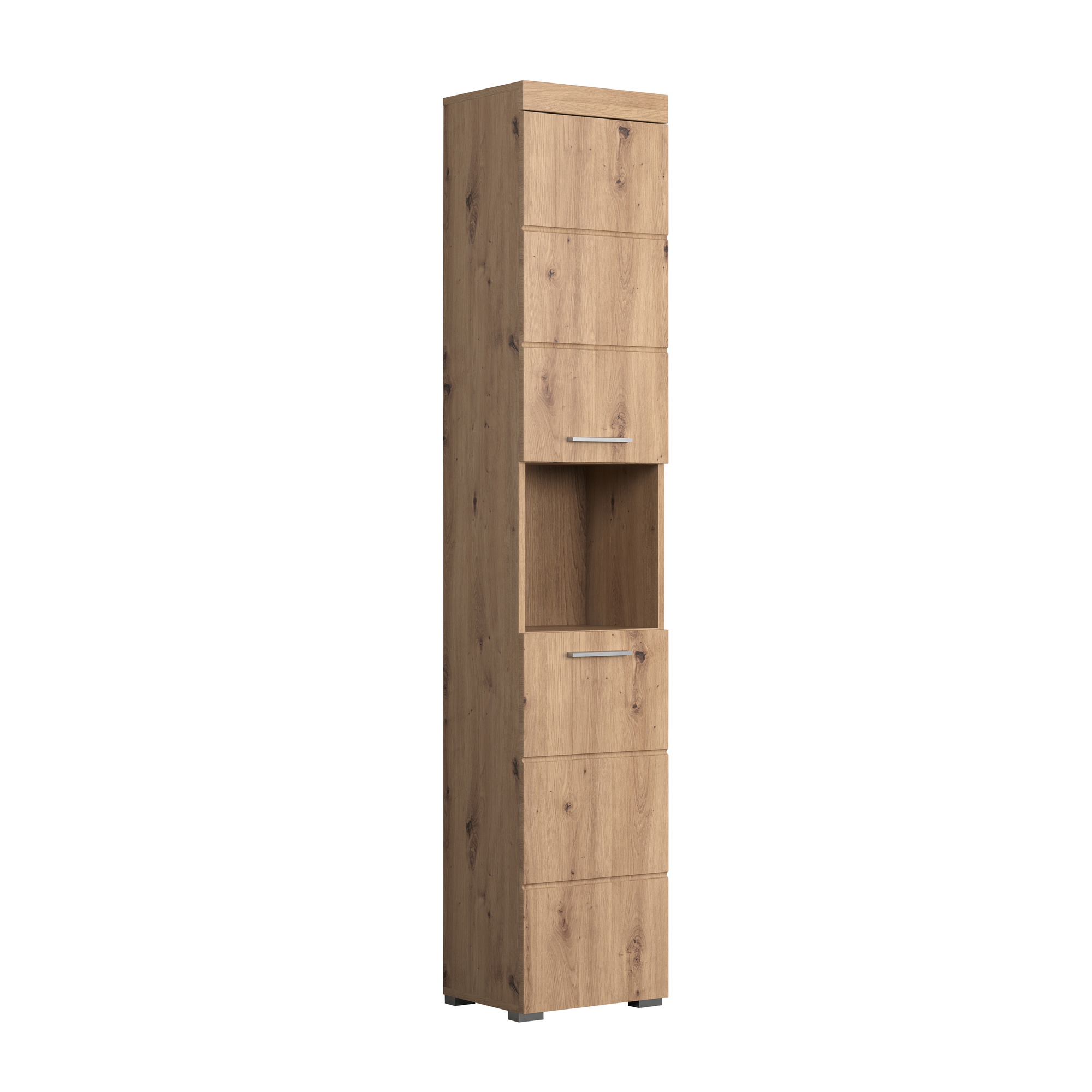 Hochschrank 'Amanda' eichefarben 37 x 190 x 31 cm + product picture