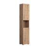Hochschrank 'Amanda' braun matt 37 x 190 x 31 cm