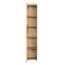 Hochschrank 'Amanda' braun matt 37 x 190 x 31 cm