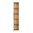 Hochschrank 'Amanda' braun matt 37 x 190 x 31 cm