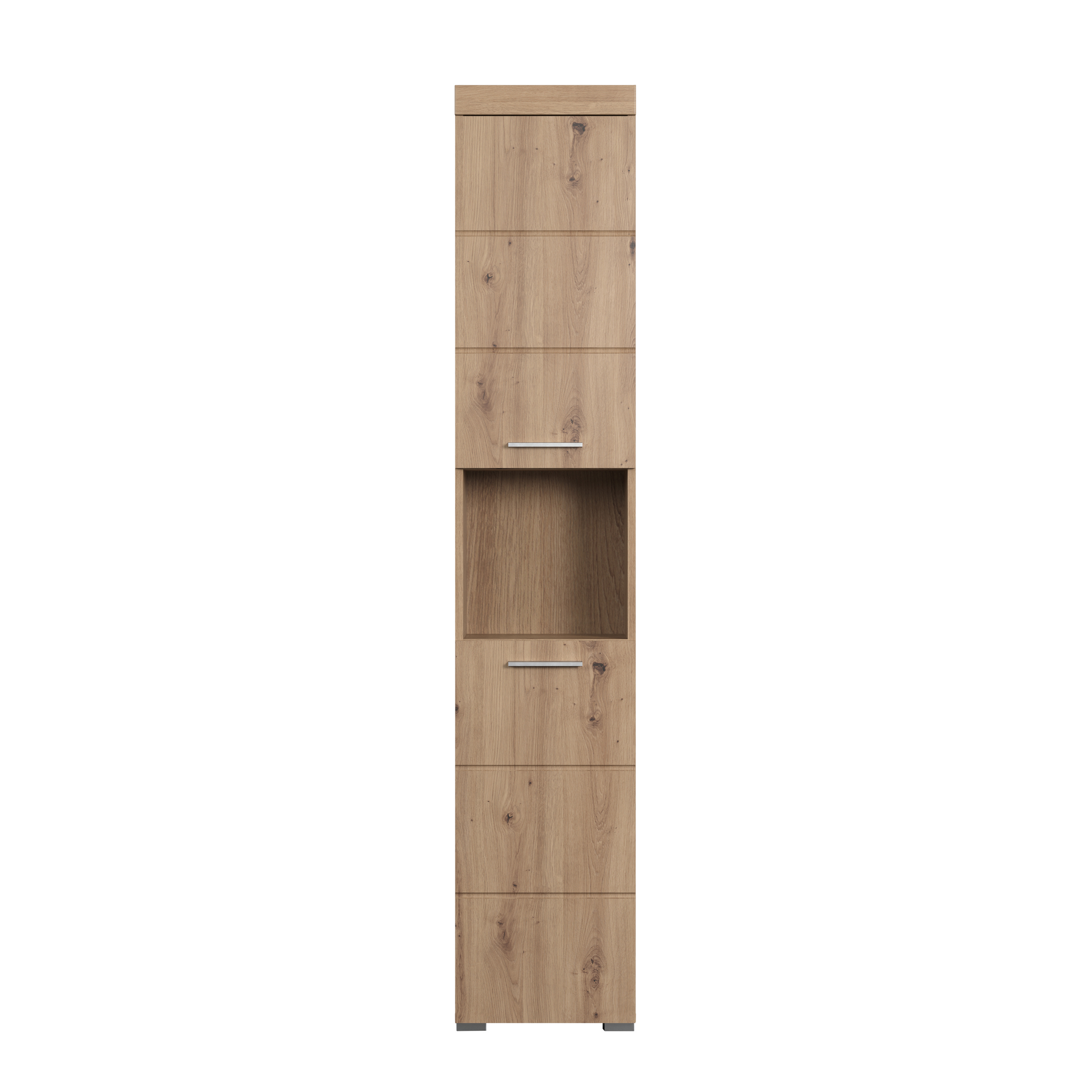 Hochschrank 'Amanda' eichefarben 37 x 190 x 31 cm + product picture