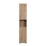 Hochschrank 'Amanda' braun matt 37 x 190 x 31 cm