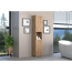 Hochschrank 'Amanda' braun matt 37 x 190 x 31 cm