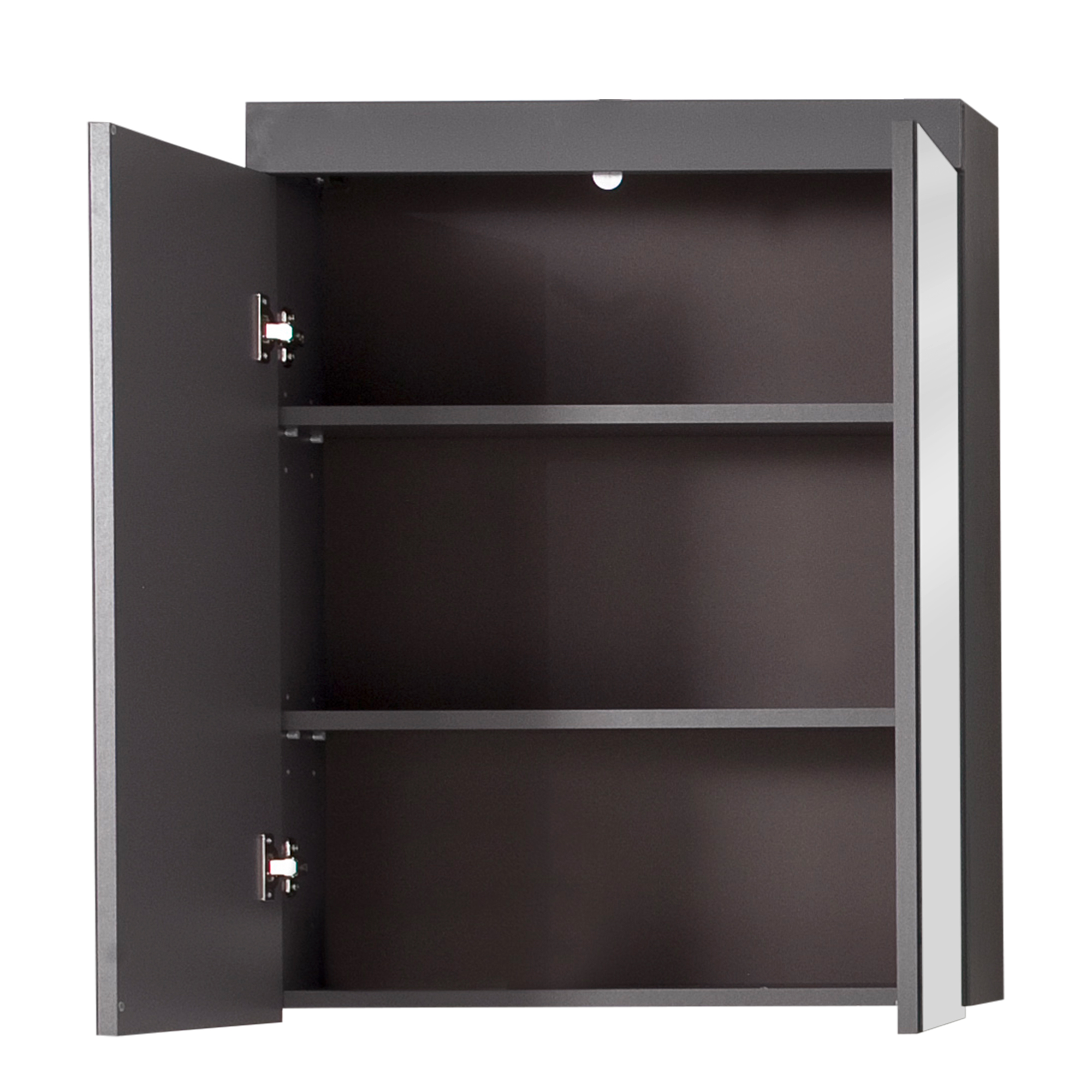 Spiegelschrank 'Amanda' grau 60 x 77 x 17 cm + product picture