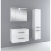 Wandschrank 'Olivia' weiß glänzend 35 x 155 x 36 cm