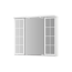 Verkleinertes Bild von LED-Spiegelschrank 'Binz' weiß 67,5 x 60 x 22 cm