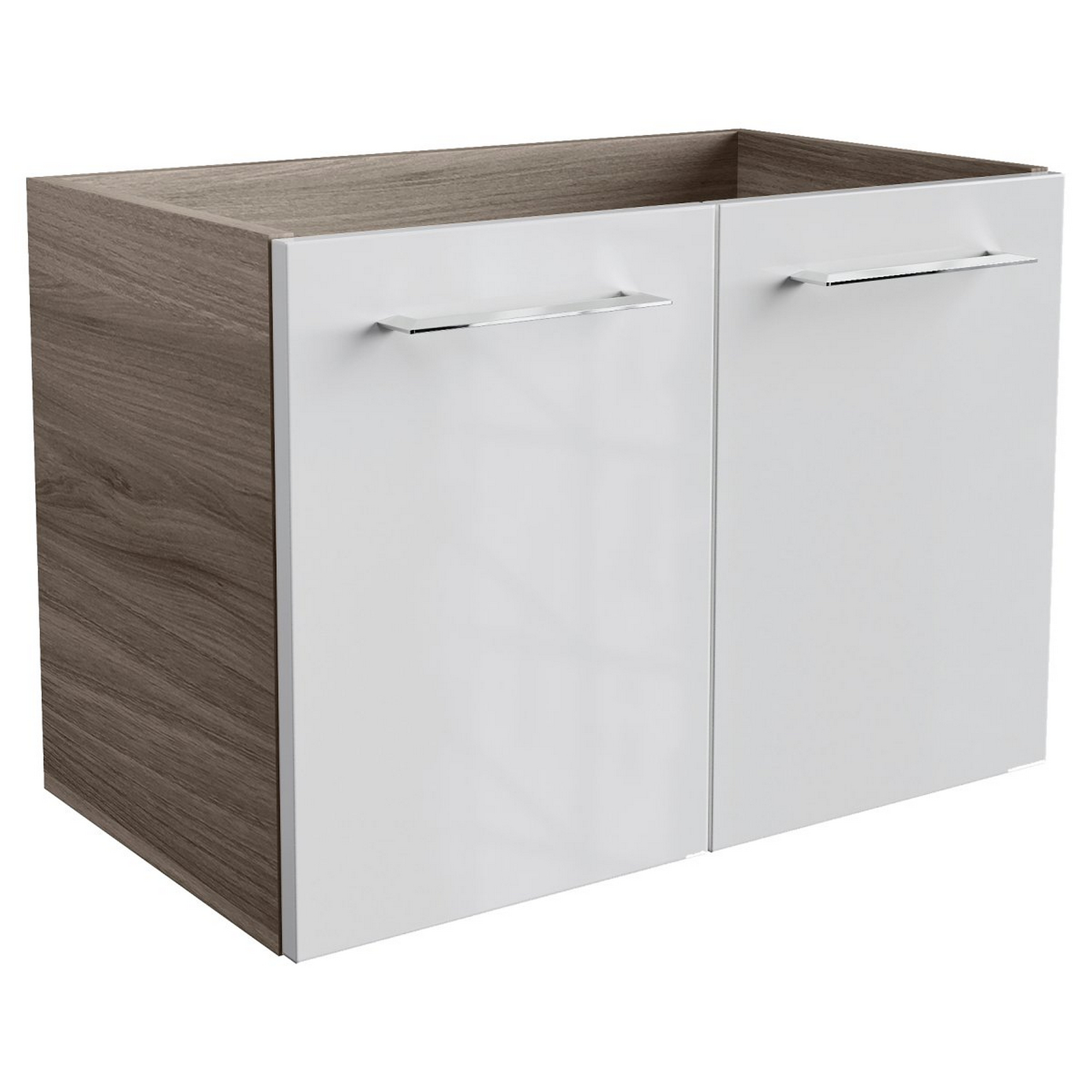 Waschtischunterschrank 'Lima' steinesche, weiß Hochglanz 60 x 42 x 35 cm + product picture