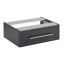 Waschbeckenunterschrank 'Hype 3.0' anthrazit 60 x 21 x 49 cm