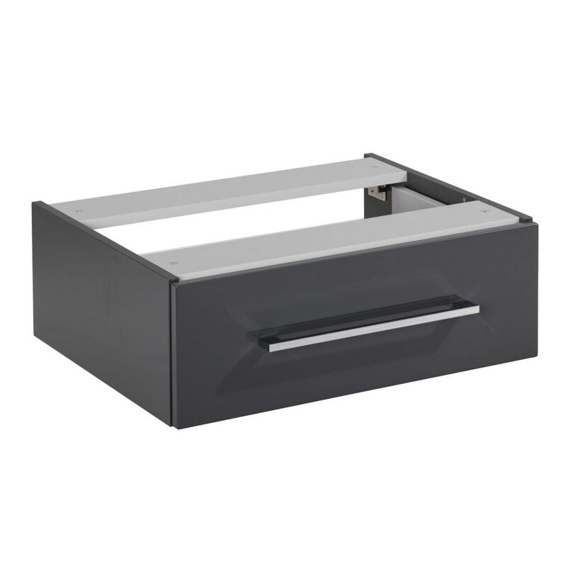 Waschbeckenunterschrank 'Hype 3.0' anthrazit 60 x 21 x 49 cm