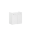 Verkleinertes Bild von Waschtischunterschrank 'Tao' 51 x 55 x 32 cm weiß
